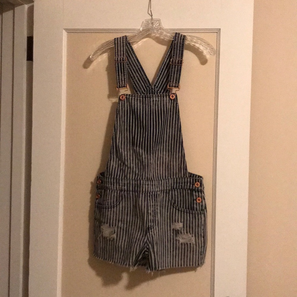 NWT Short Overalls